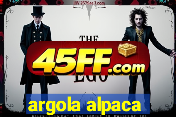 argola alpaca